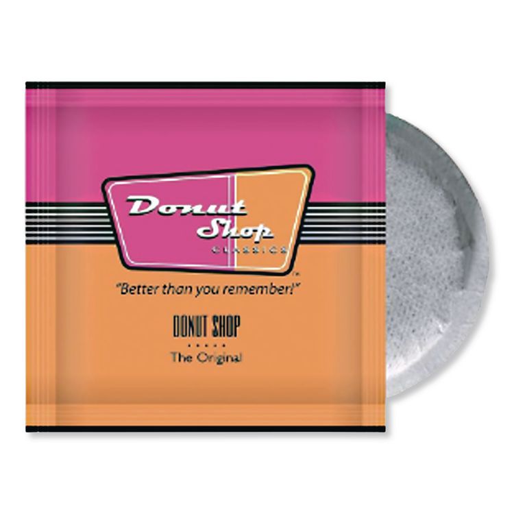 Donut Shop Coffee Pods, Medium Roast, 15/Box