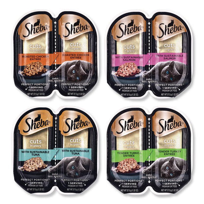 Perfect Portions Variety Twin Packs, Assorted Flavors, 1.32 oz Can, 60/Carton
