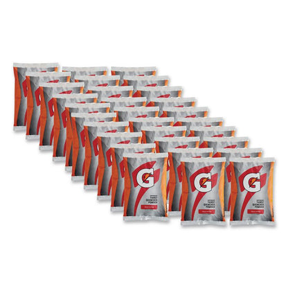 Thirst Quencher Powdered Drink Mix, Fruit Punch, 21 oz Packet, Yields 2.5 Gallons per Packet, 32/Carton