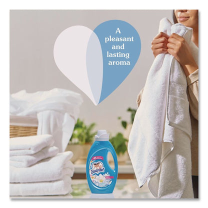 Fabric Softener, Floral Scent, 46 oz Bottle, 6/Carton