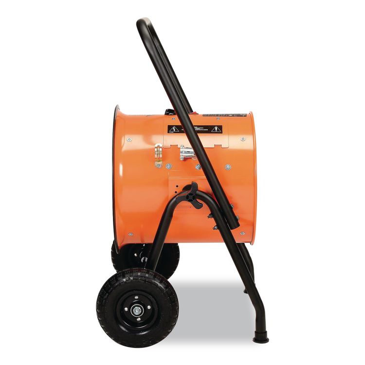 Portable Salamander Heater with Adjustable Thermostat, 30,000 W, 22 x 28 x 38.5, Orange