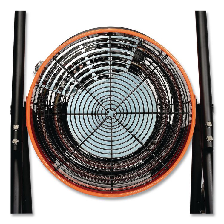 Portable Salamander Heater with Adjustable Thermostat, 30,000 W, 22 x 28 x 38.5, Orange