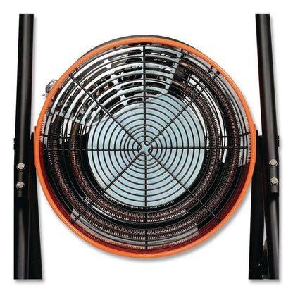 Portable Salamander Heater with Adjustable Thermostat, 30,000 W, 22 x 28 x 38.5, Orange
