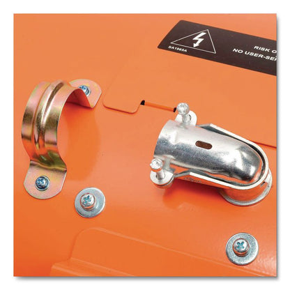 Portable Salamander Heater with Adjustable Thermostat, 30,000 W, 22 x 28 x 38.5, Orange