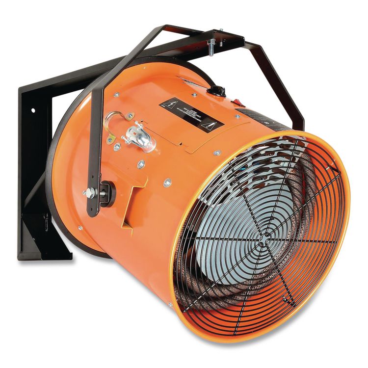 Electric Salamander Heater with Adjustable Thermostat, 208 V, 15,000 W, 23.03 x 34.75 x 24.68, Orange