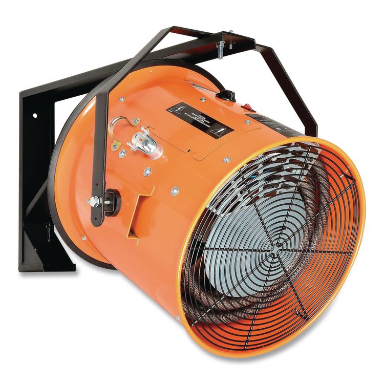 Electric Salamander Heater with Adjustable Thermostat, 240 V, 15,000 W, 23.03 x 34.75 x 24.68, Orange