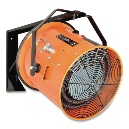 Electric Salamander Heater with Adjustable Thermostat, 480 V, 15,000 W, 23.03 x 20 x 24.68, Orange