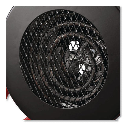 Portable Electric Space Heater, 1,500 W, 11.25 x 14.75 x 17.5, Black