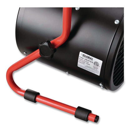 Portable Electric Space Heater, 1,500 W, 11.25 x 14.75 x 17.5, Black