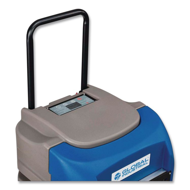 Low Grain Refrigerant Dehumidifier with Pump, 75 pt Tank Capacity, 18 x 20 x 20, Blue