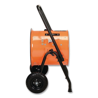 Portable Salamander Heater with Adjustable Thermostat, 240 V, 15,000 W, 21.59 x 28 x 38.5, Orange