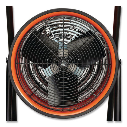 Portable Salamander Heater with Adjustable Thermostat, 240 V, 15,000 W, 21.59 x 28 x 38.5, Orange
