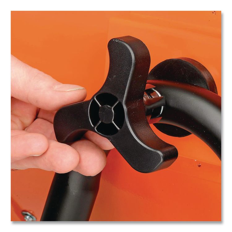 Portable Salamander Heater with Adjustable Thermostat, 480 V, 15,000 W, 21.59 x 28 x 38.5, Orange