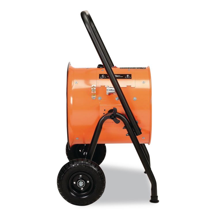 Portable Salamander Heater with Adjustable Thermostat, 208 V, 15,000 W, 21.59 x 28 x 38.5, Orange