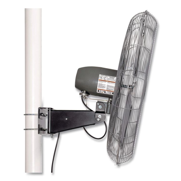 Oscillating Fan, Pole or Column Mount, 30", 6,780 CFM, 1/3 hp