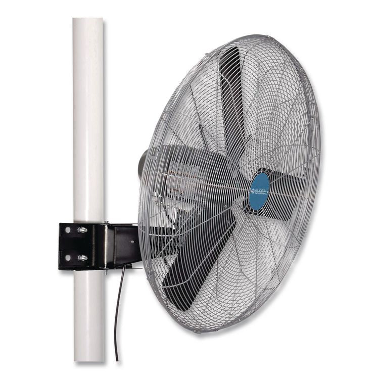 Oscillating Fan, Pole or Column Mount, 30", 6,780 CFM, 1/3 hp