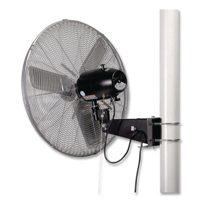 Deluxe Oscillating Fan, Pole or Column Mount, 24", 4,660 CFM, 1/2 hp