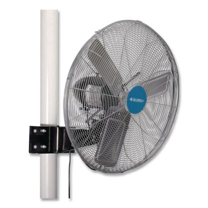 Deluxe Oscillating Fan, Pole or Column Mount, 24", 4,660 CFM, 1/2 hp