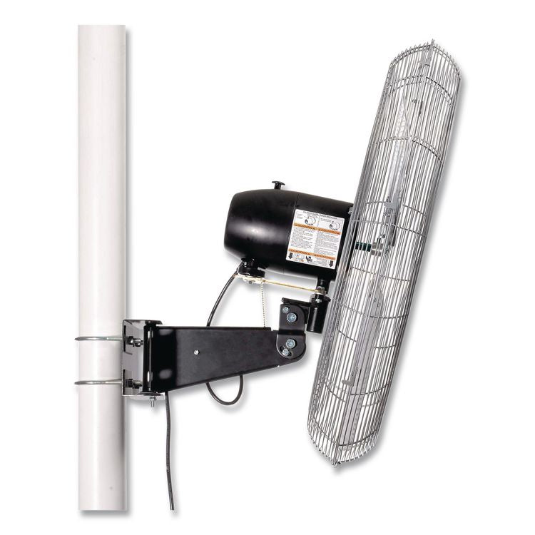 Deluxe Oscillating Fan, Pole or Column Mount, 30", 7,300 CFM, 1/2 hp