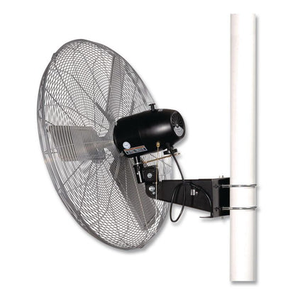 Deluxe Oscillating Fan, Pole or Column Mount, 30", 7,300 CFM, 1/2 hp