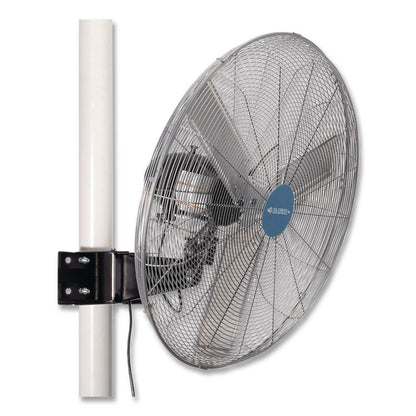 Deluxe Oscillating Fan, Pole or Column Mount, 30", 7,300 CFM, 1/2 hp