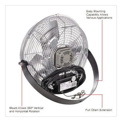 18" Industrial Workstation Fan, 4,600 CFM, 1/3 hp