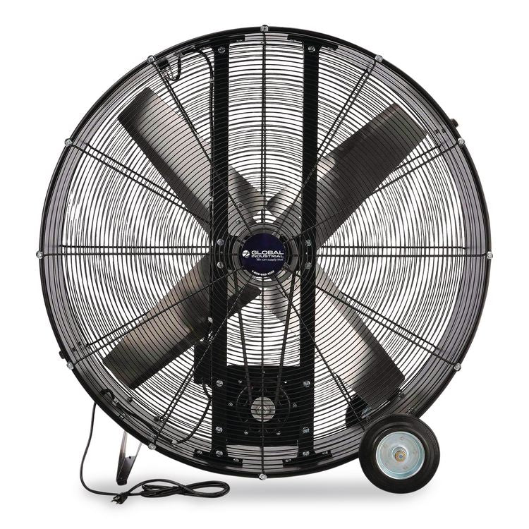 Portable Drum Blower Fan, 42", 2 Speeds, Black