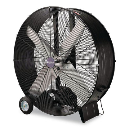 Portable Drum Blower Fan, 42", 2 Speeds, Black