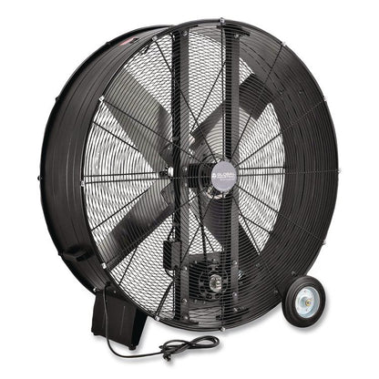 Portable Drum Blower Fan, 42", 2 Speeds, Black