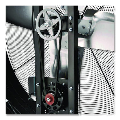 48" Portable Drum Blower Fan, 2 Speeds, Black