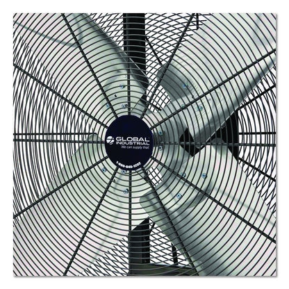 48" Portable Drum Blower Fan, 2 Speeds, Black