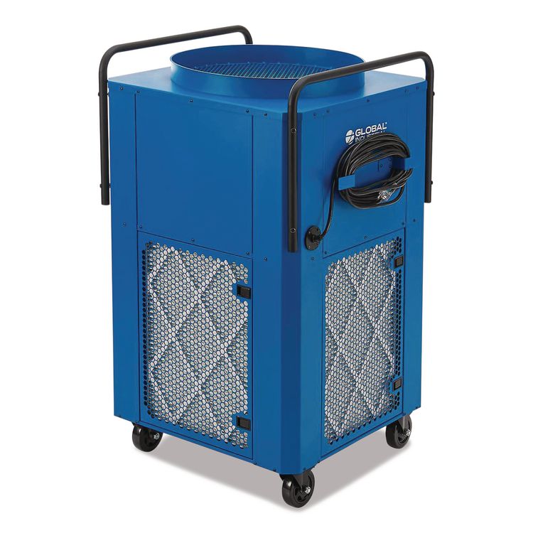 Commercial Air Scrubber and Negative Air Machine with HEPA Filter. Variable Speed, 3,300 CFM, 115 V