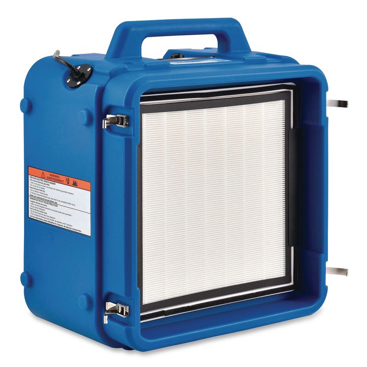 Commercial Air Scrubber and Negative Air Machine with HEPA Filter, 3 Stage, 500 CFM, 115 V