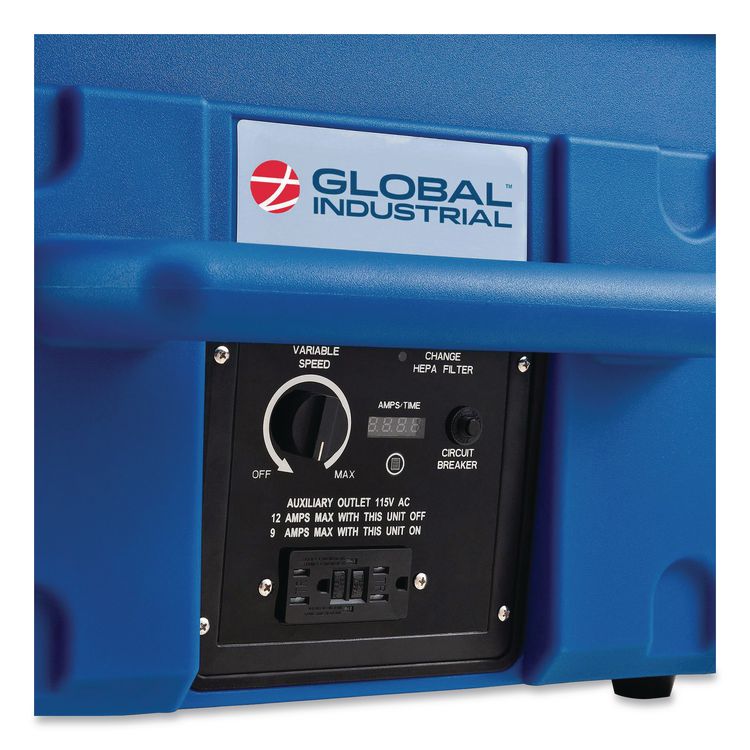 Commercial Air Scrubber and Negative Air Machine with HEPA Filter, 3 Stage, 500 CFM, 115 V