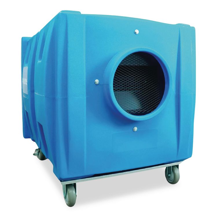 Commercial Air Scrubber and Negative Air Machine with HEPA Filter, 2 Speed, 1,000/2,000 CFM, 115 V