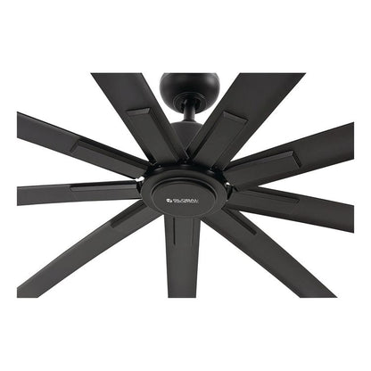 Industrial Ceiling Fan, 72", 6 Speeds, 9,400 CFM, Black