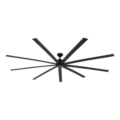 Industrial Ceiling Fan, 96", 6 Speeds, 10,500 CFM, Black