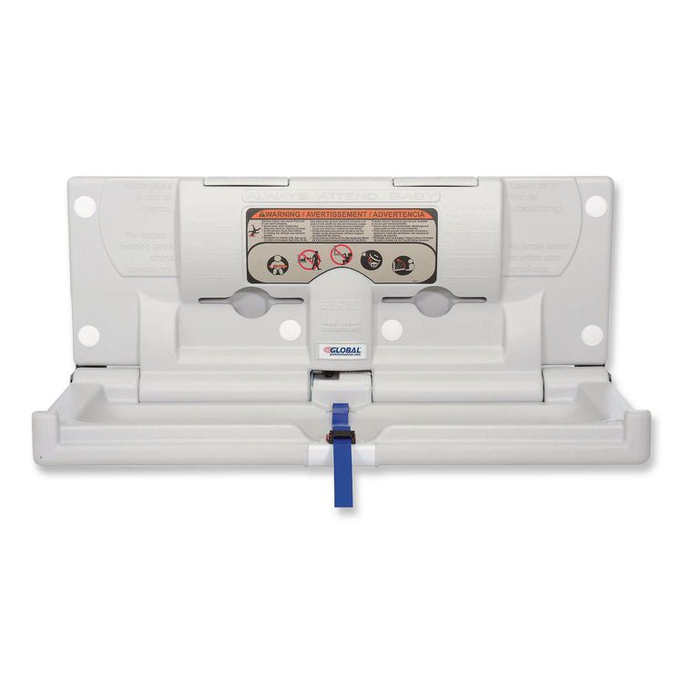 Baby Changing Station, 18 x 36, Gray