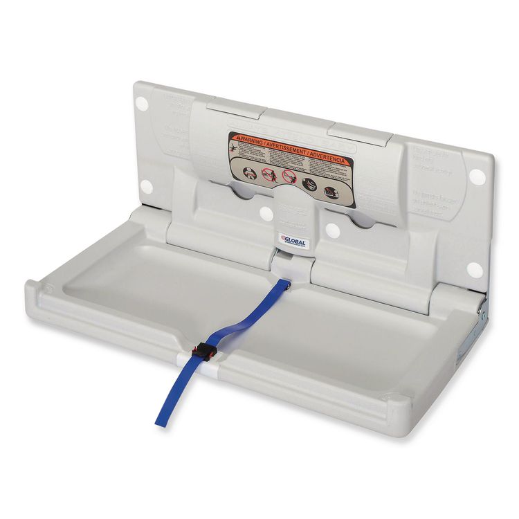 Baby Changing Station, 18 x 36, Gray