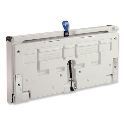 Stainless Steel Baby Changing Station, 34.6 x 17.37, Silver