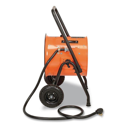 Portable Salamander Heater with Adjustable Thermostat, 10,000 W, 21.59 x 28 x 38.5, Orange