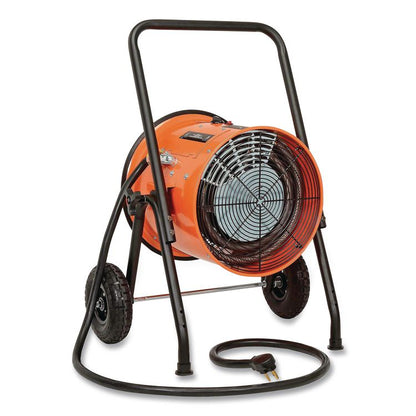 Portable Salamander Heater with Adjustable Thermostat, 10,000 W, 21.59 x 28 x 38.5, Orange