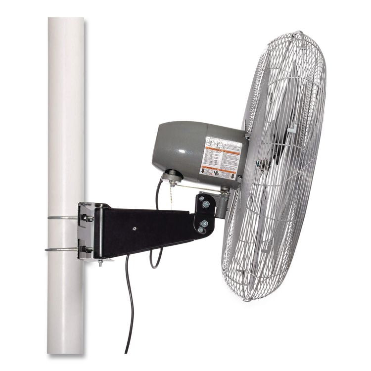 Oscillating Fan, Pole or Column Mount, 24", 4,050 CFM, 1/4 hp
