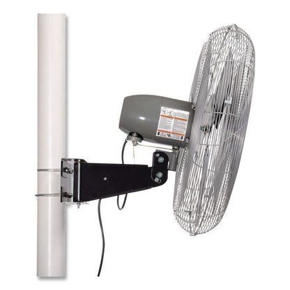 Oscillating Fan, Pole or Column Mount, 24", 4,050 CFM, 1/4 hp