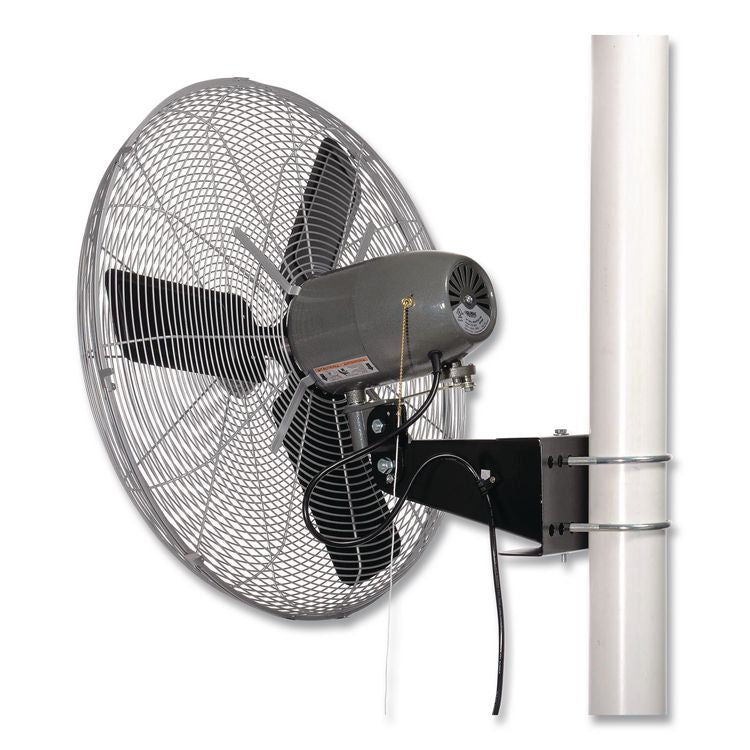 Oscillating Fan, Pole or Column Mount, 24", 4,050 CFM, 1/4 hp