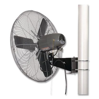 Oscillating Fan, Pole or Column Mount, 24", 4,050 CFM, 1/4 hp