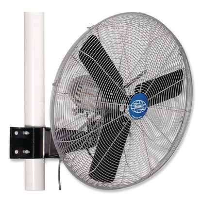 Oscillating Fan, Pole or Column Mount, 24", 4,050 CFM, 1/4 hp