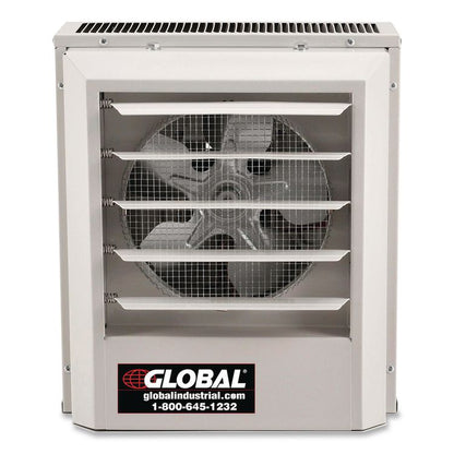 Unit Heater, Horizontal or Vertical Downflow, 5,000 W, 14.13 x 8.5 x 16, White