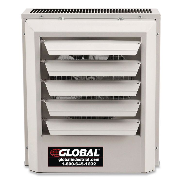 Unit Heater, Horizontal or Vertical Downflow, 5,000 W, 14.13 x 8.5 x 16, White