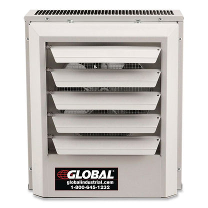 Unit Heater, Horizontal or Vertical Downflow, 5,000 W, 14.13 x 8.5 x 16, White